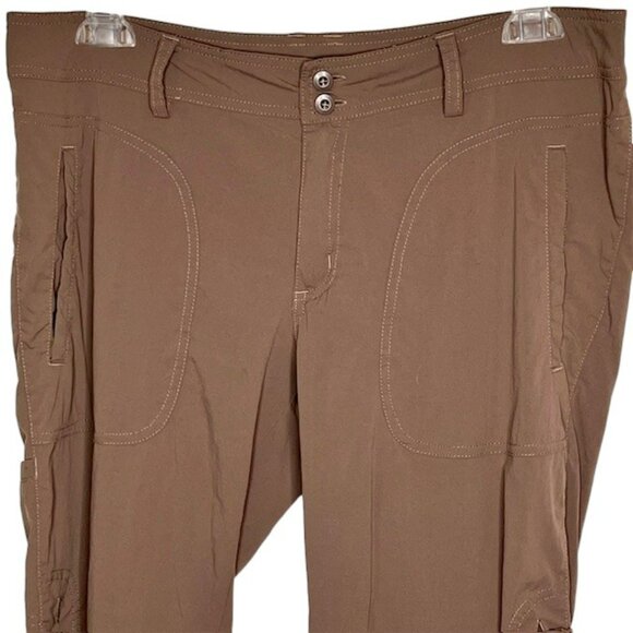 Patagonia Solimar Roll-Up Nylon Hiking Shorts - Earthenware - 12 - Picture 2 of 8